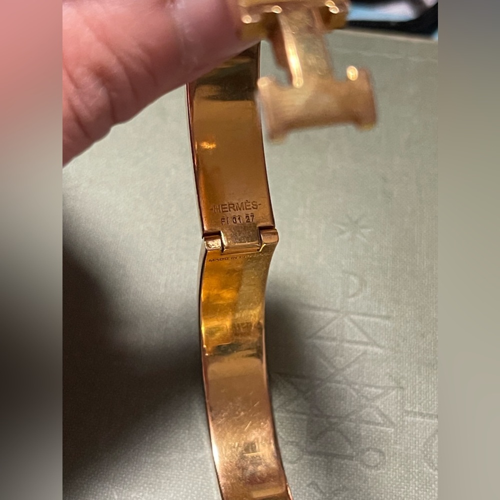 Hermès Clic Clac cuff size 7 1/2 inches (GM)